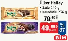 ÜLKER HALLEY SANDVİÇ BİSKÜVİ